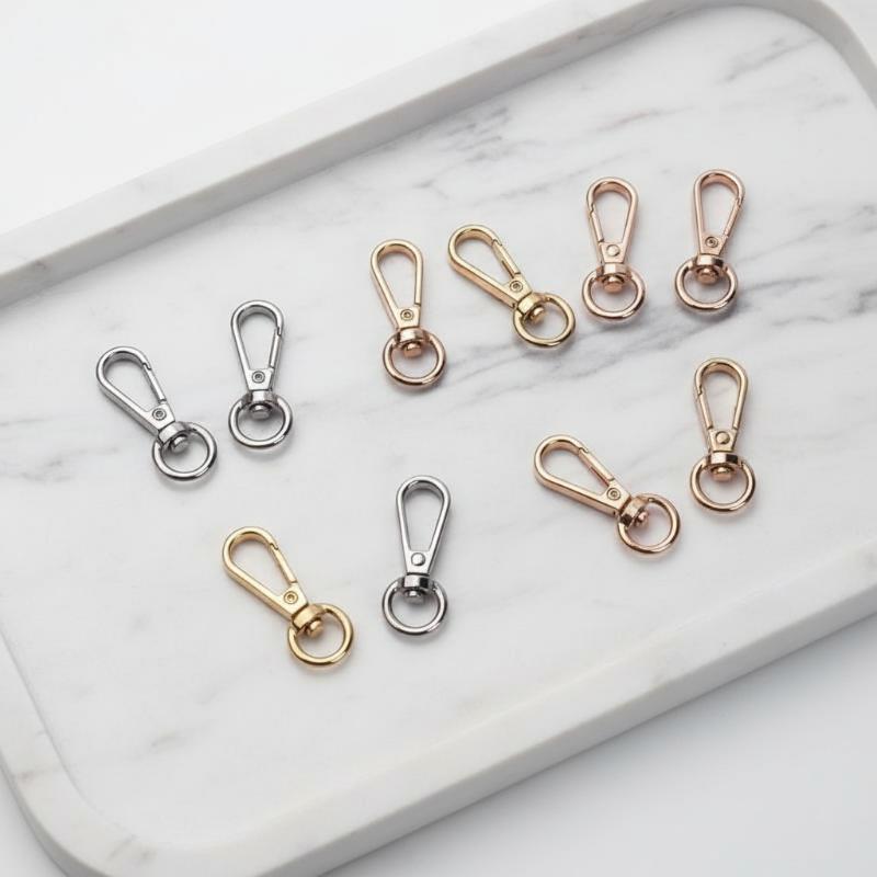 Lobster Clasp Silver - 2/10/20Pcs Duty Swivel Lobster Claw Clasps