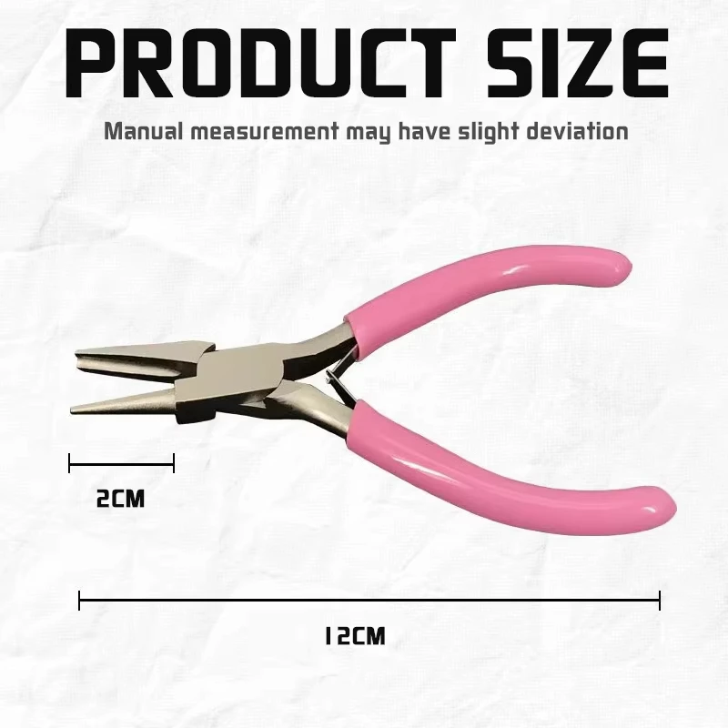 Jewelry Making Education - Mini 5-Inch Round Concave Pliers -