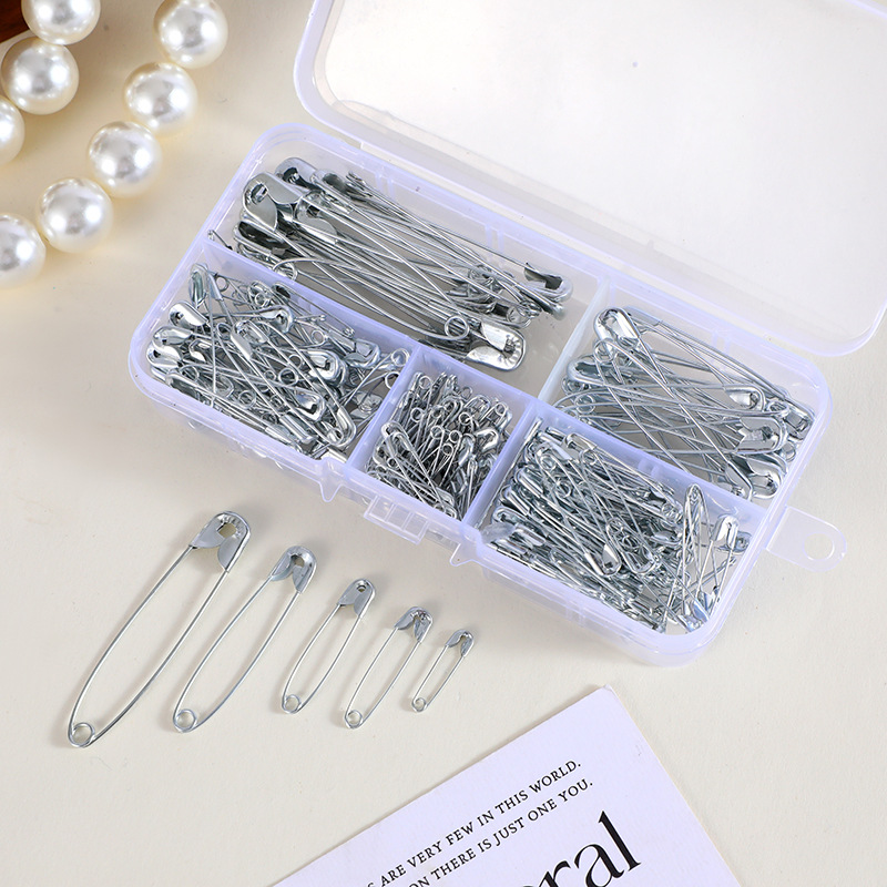 Silver Safety Pins Kit With St - огляд і ціна Jewelry Making Education
