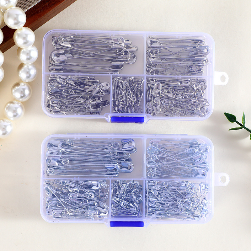 Silver Safety Pins Kit With St - огляд і ціна Jewelry Making Education
