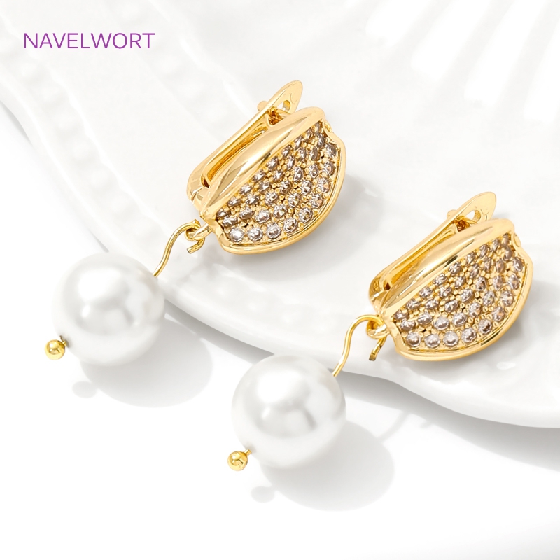 18K Gold Plated Brass Earwires - огляд і ціна Jewelry Making Kits