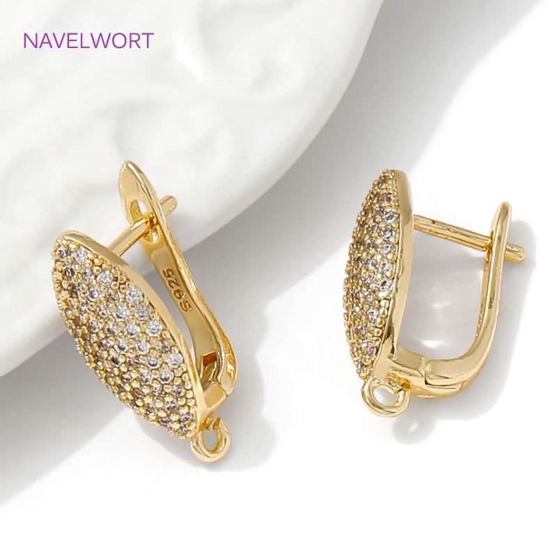 18K Gold Plated Brass Earwires - огляд і ціна Jewelry Making Kits