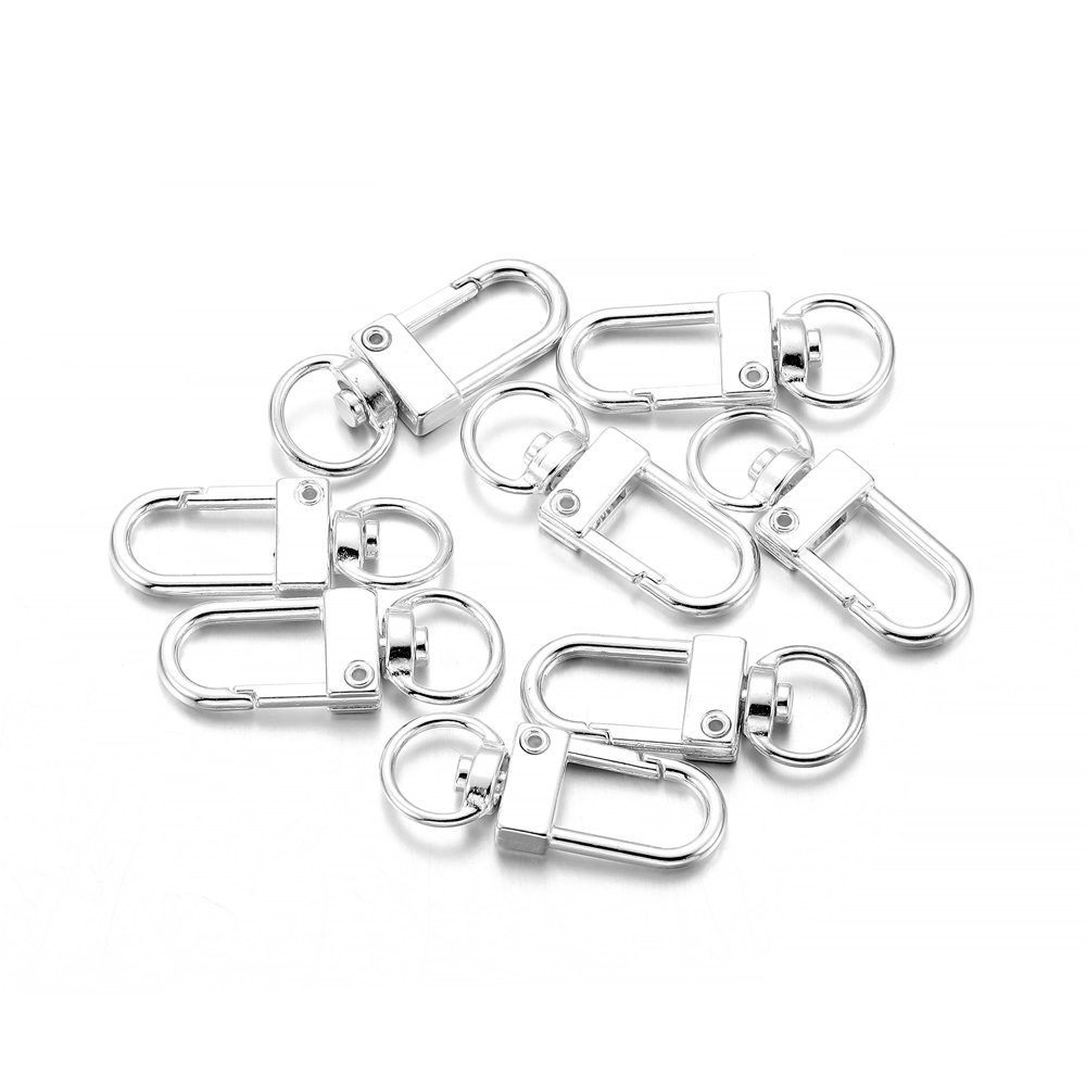 10pcs/pack Rotating Dog Buckle - огляд і ціна Jewelry Making Metal