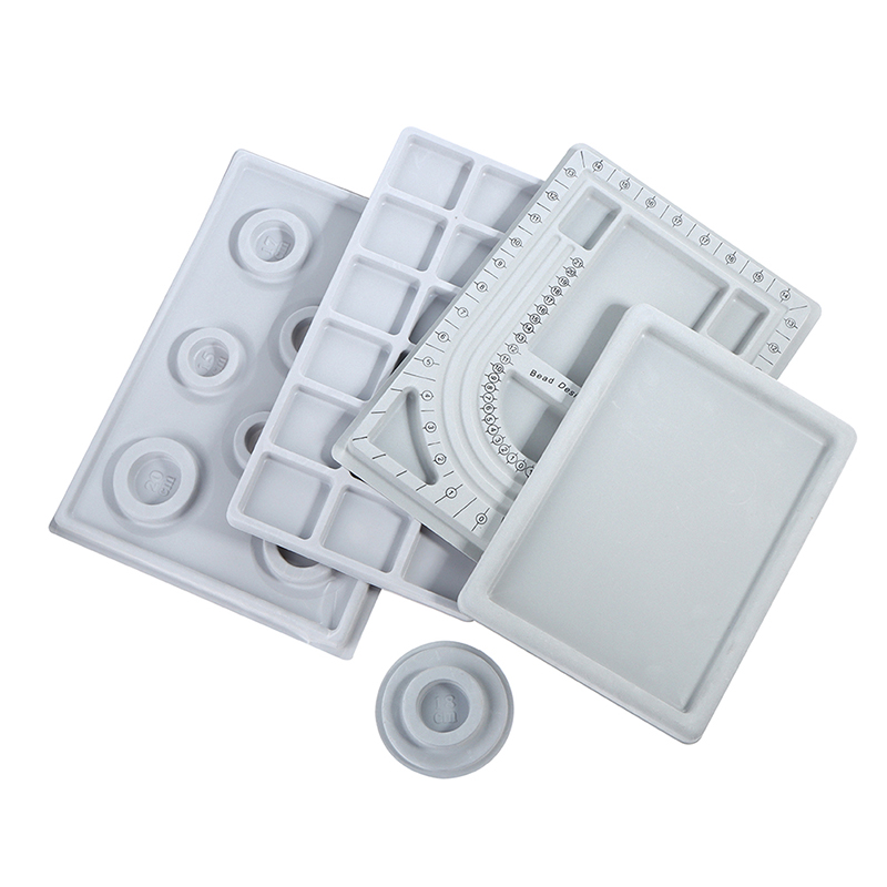 Gray Flocked Bead Board Bracel - огляд і ціна Jewelry Making Education