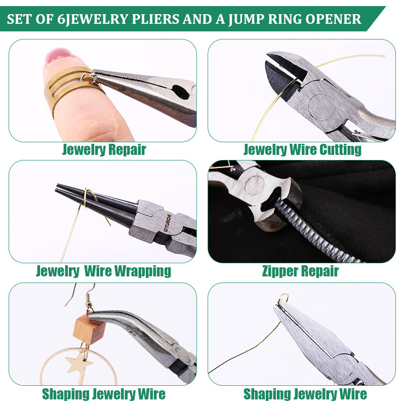 Jewelry Making Tool Set with N - огляд і ціна Jewelry Making Pliers Set