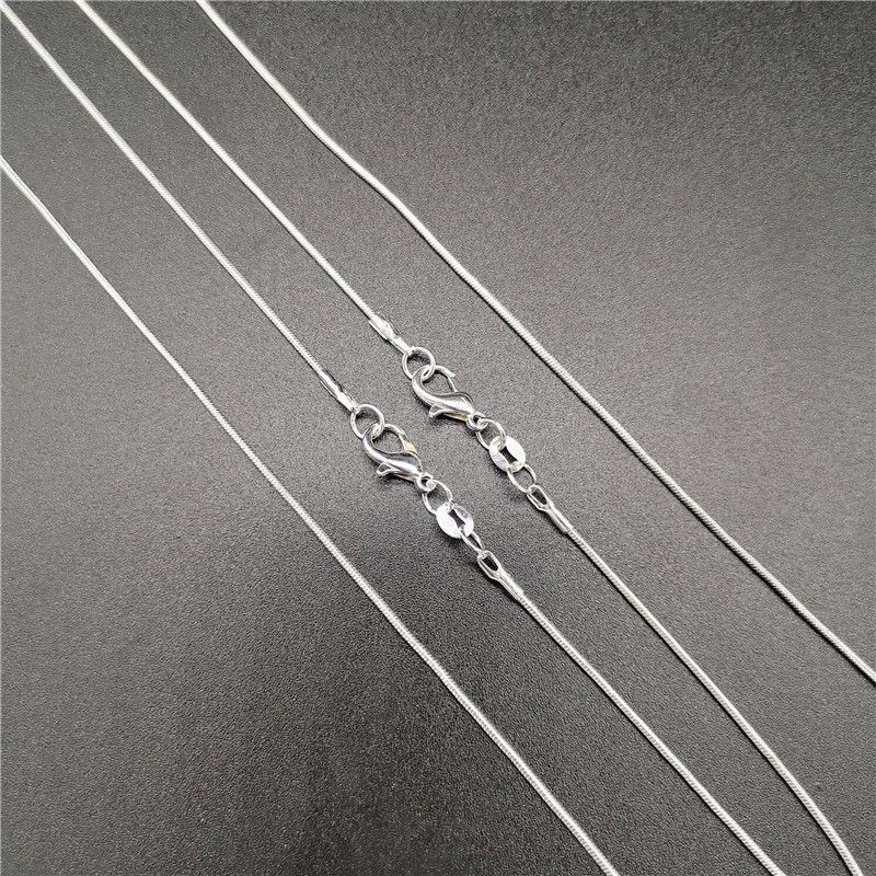 Free shipping! Wholesale 50pcs - огляд і ціна Lobster Clasp Silver
