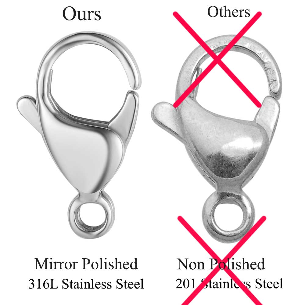 20/30/40 316L Stainless Steel  - огляд і ціна Jewelry Making Gold