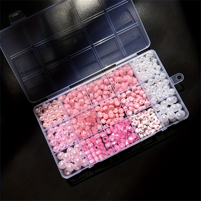 10-Piece Pink Alphabet Box, Ac - огляд і ціна Jewelry Making Kit For Beginners