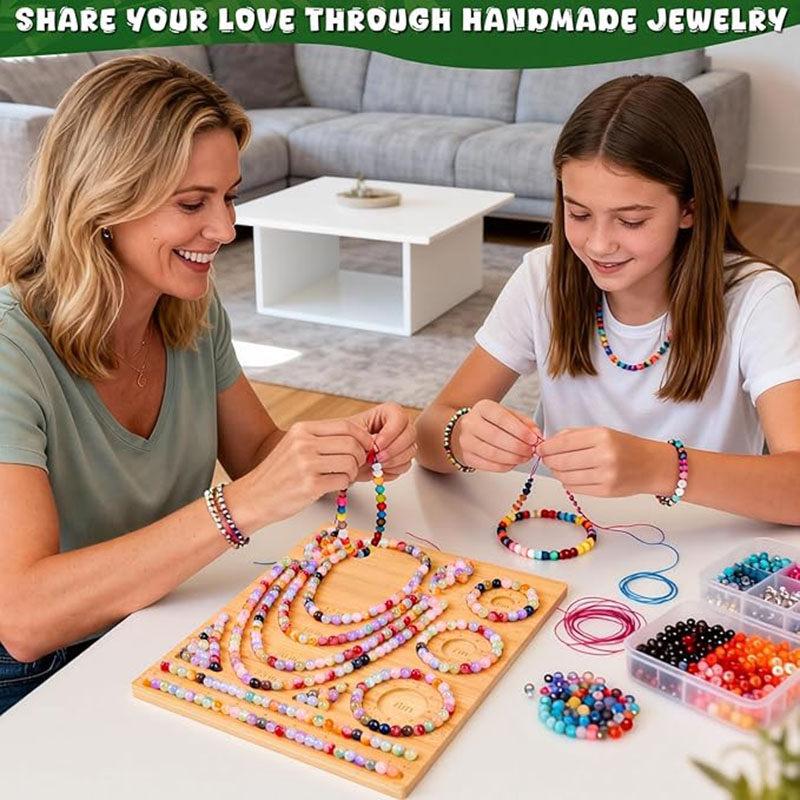 Bamboo Bead Board Bracelet Nec - огляд і ціна Jewelry Making Education