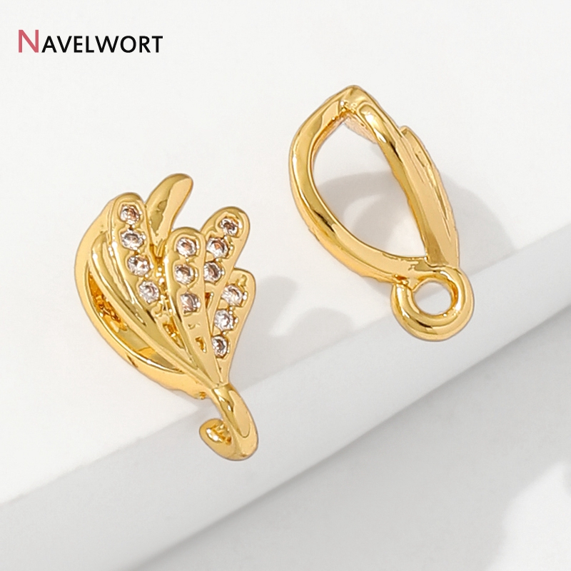 18K Gold Plated Brass With Zir - огляд і ціна Jewelry Making Gold
