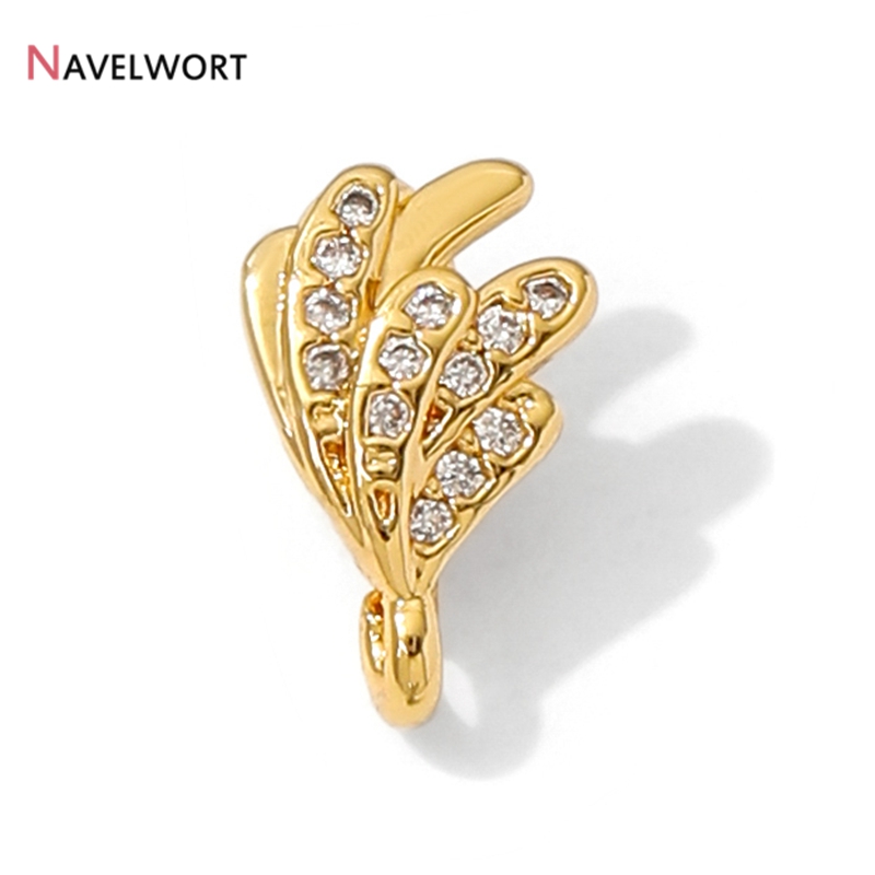 18K Gold Plated Brass With Zir - огляд і ціна Jewelry Making Gold