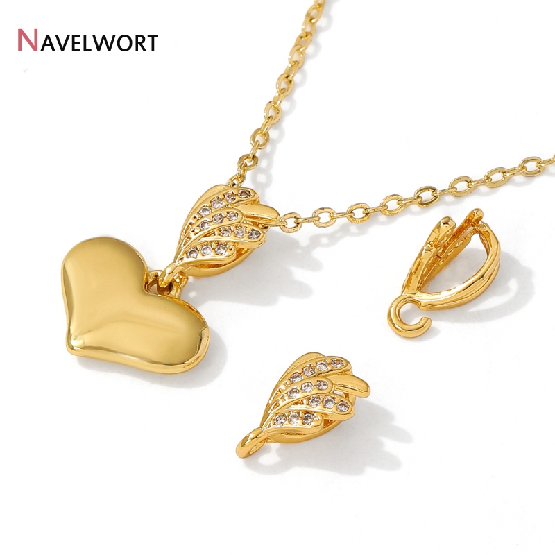 18K Gold Plated Brass With Zir - огляд і ціна Jewelry Making Gold