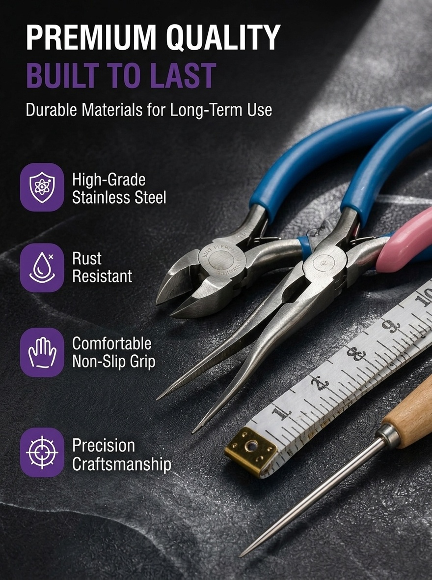 Jewelry Making Tool Kit with S - огляд і ціна Jewelry Making Pliers Set
