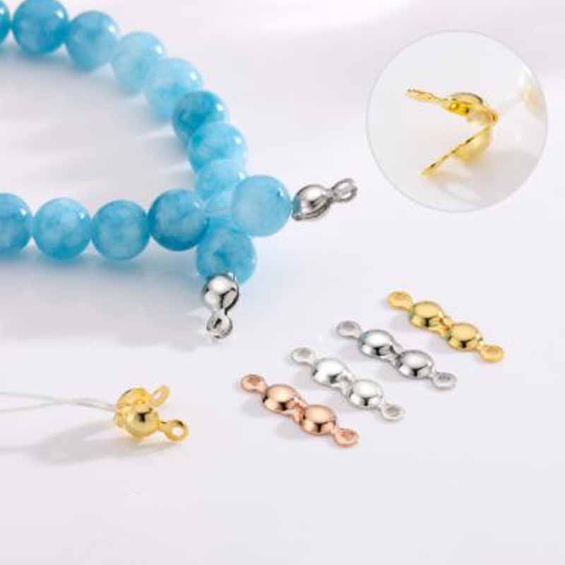 4pcs Genuine Real Pure Solid 9 - огляд і ціна Jewelry Making Gold