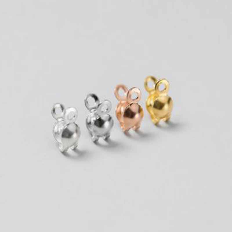 4pcs Genuine Real Pure Solid 9 - огляд і ціна Jewelry Making Gold