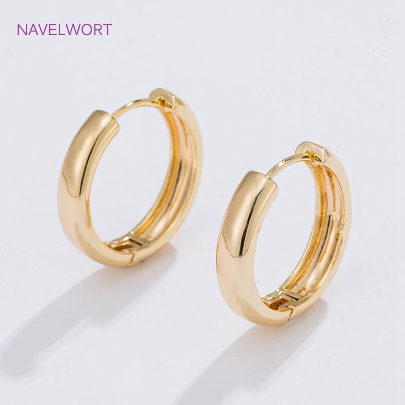 6 Sizes Gold Plated Circle Hoo - огляд і ціна Jewelry Making Gold