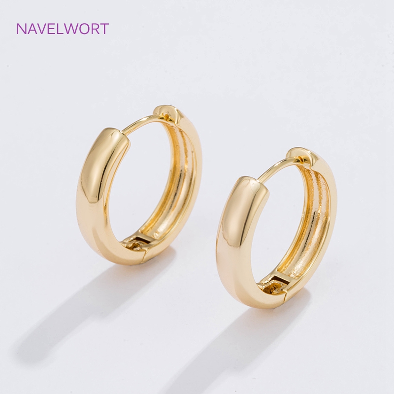 6 Sizes Gold Plated Circle Hoo - огляд і ціна Jewelry Making Gold