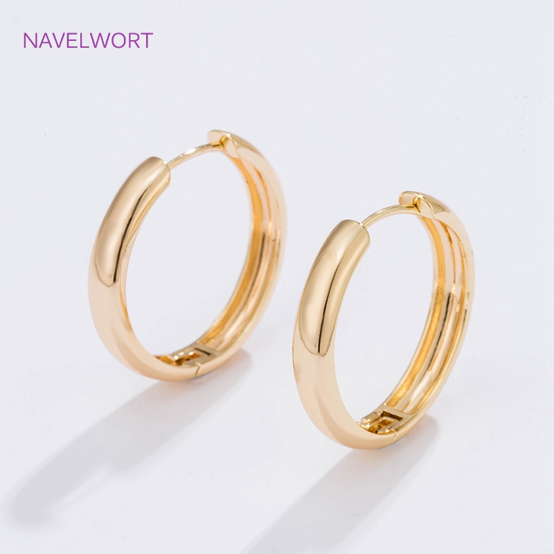 6 Sizes Gold Plated Circle Hoo - огляд і ціна Jewelry Making Gold