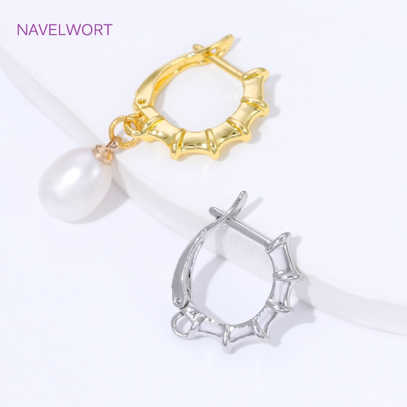18K Gold Plated Smooth Earring - огляд і ціна Jewelry Making Kits