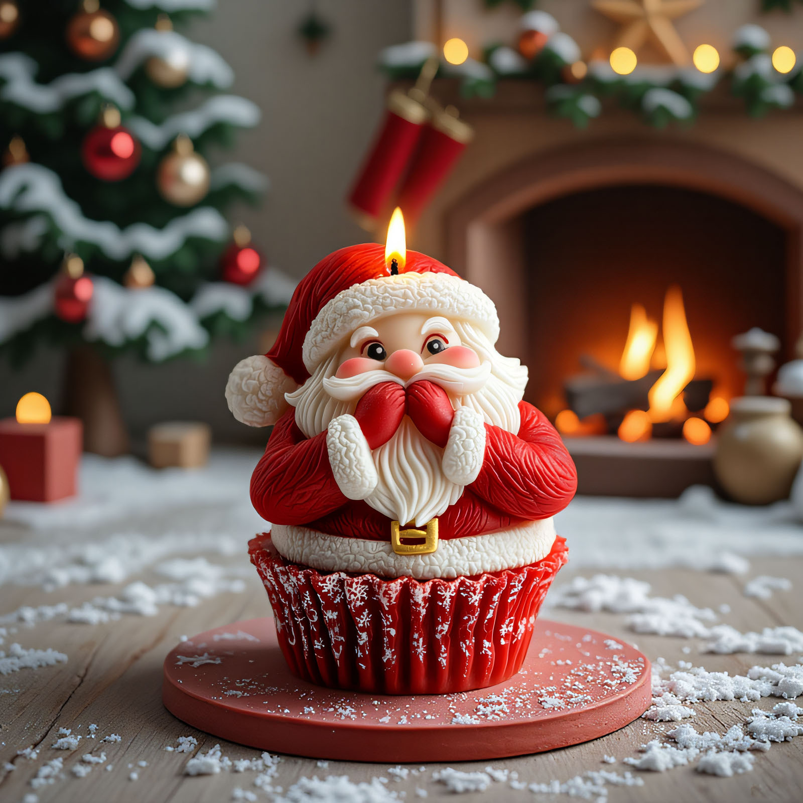 Santa Claus and Elk Candle Mak - огляд і ціна Jewelry Making Mold