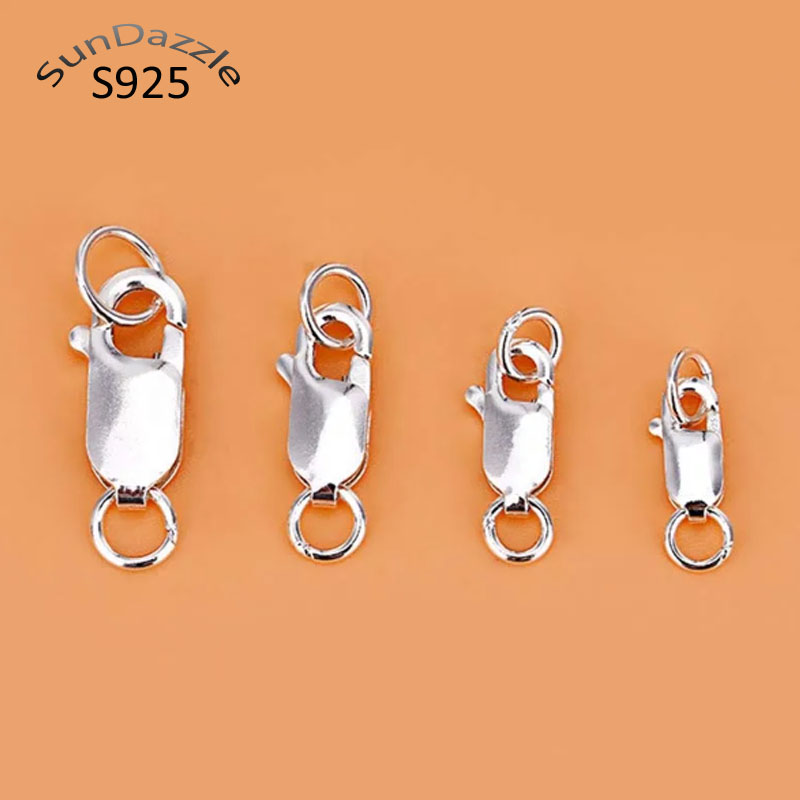 Genuine Real Pure Solid 925 St - огляд і ціна Lobster Clasp Silver