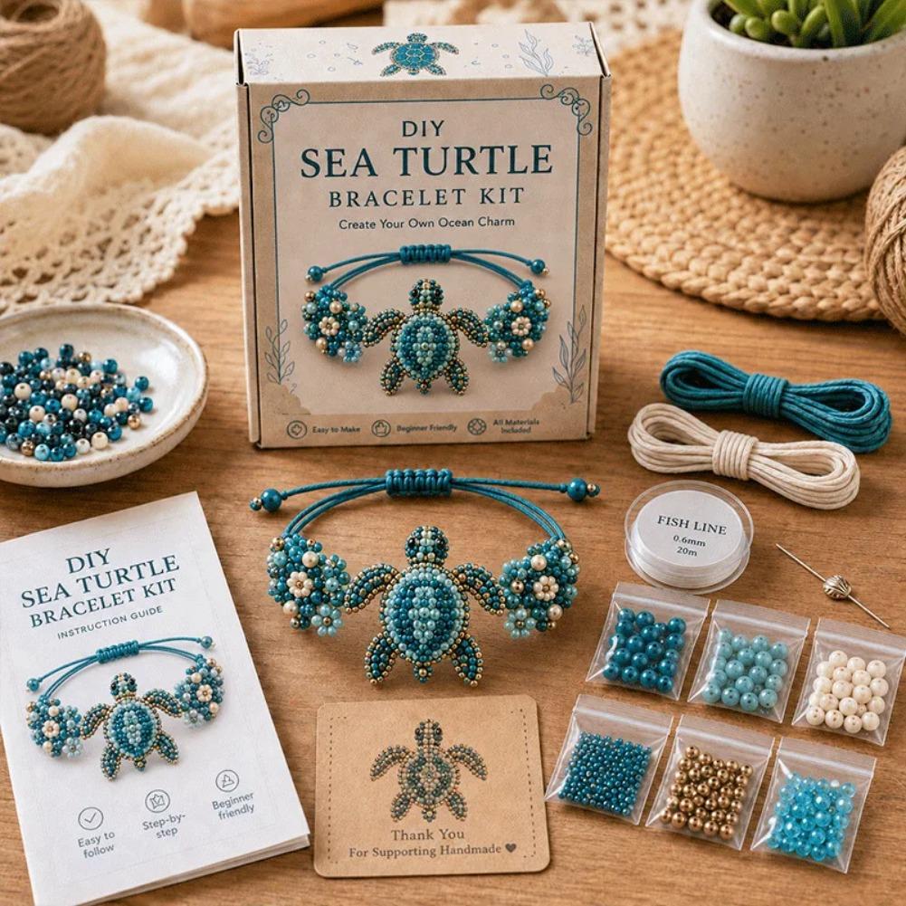 DIY Beaded Bracelet Making Kit - огляд і ціна Jewelry Making Set