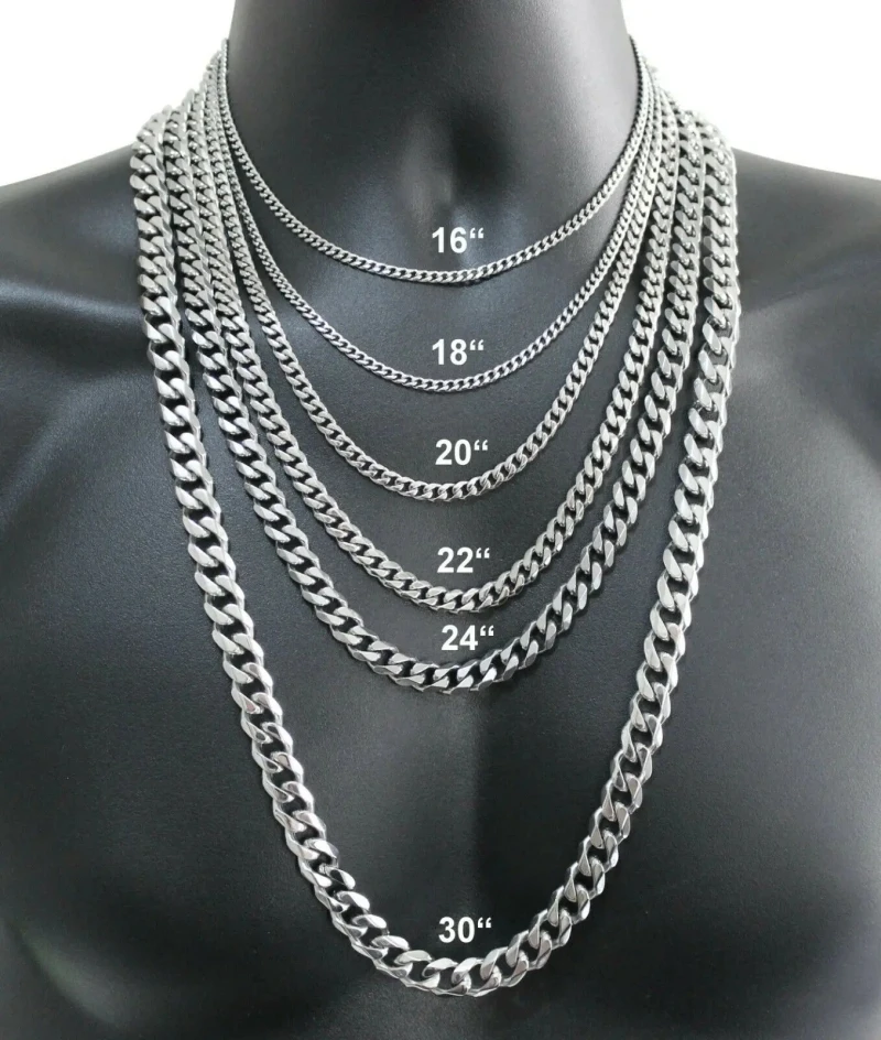Men's 925 Sterling Silver Neck - огляд і ціна Lobster Clasp Silver
