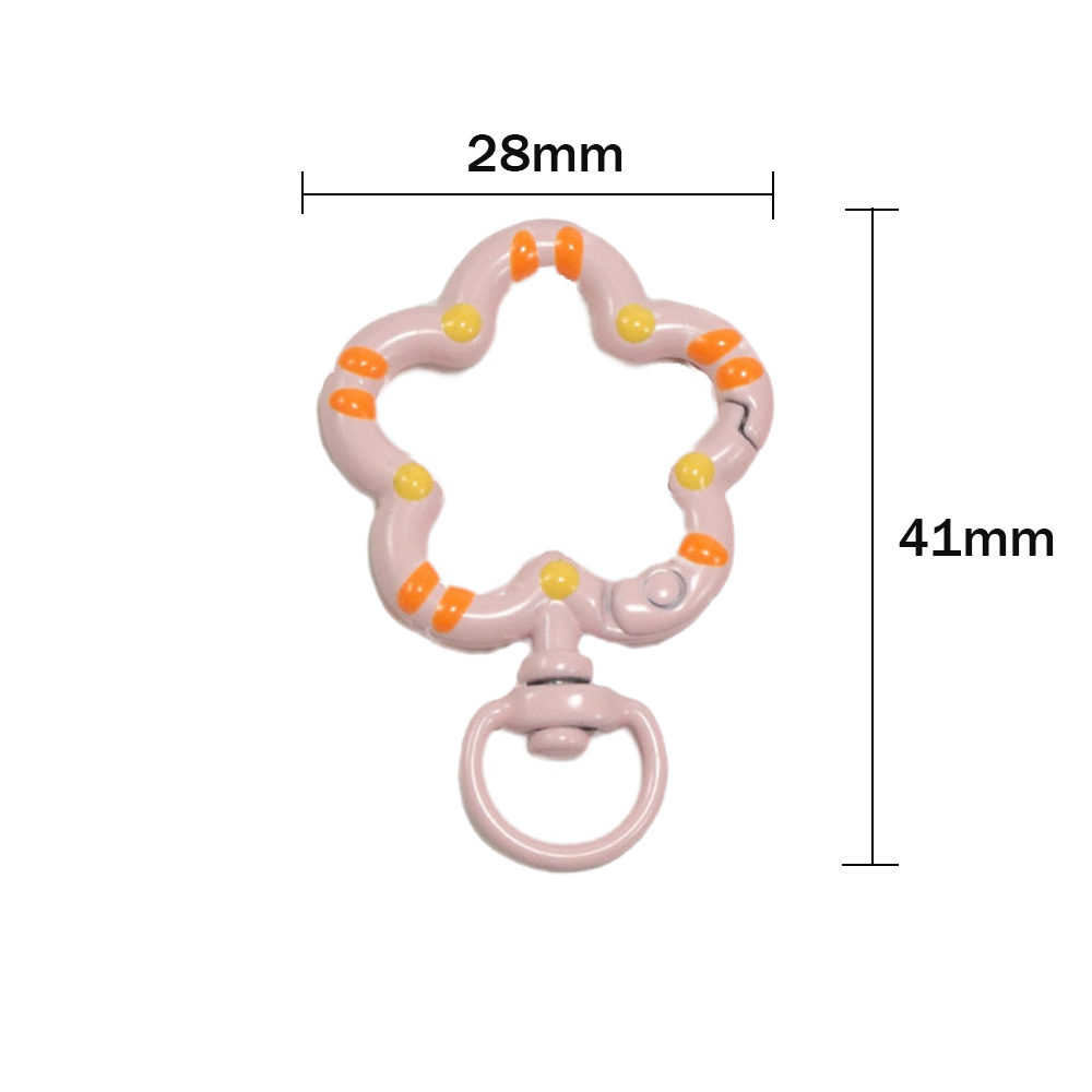 5pcs Flower Metal Lobster Claw - огляд і ціна Jewelry Making Metal