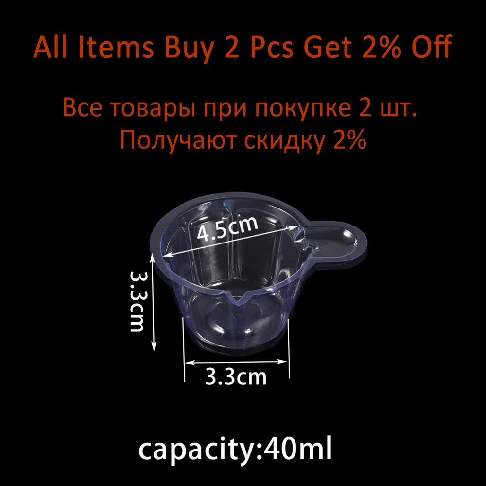 20-200Pcs 40ml Plastic Disposa - огляд і ціна Jewelry Making Education