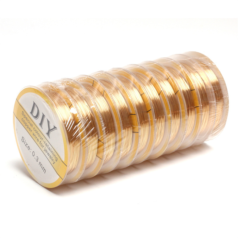 1Roll Silver Copper Wire 0.3/0 - огляд і ціна Jewelry Making Equipment