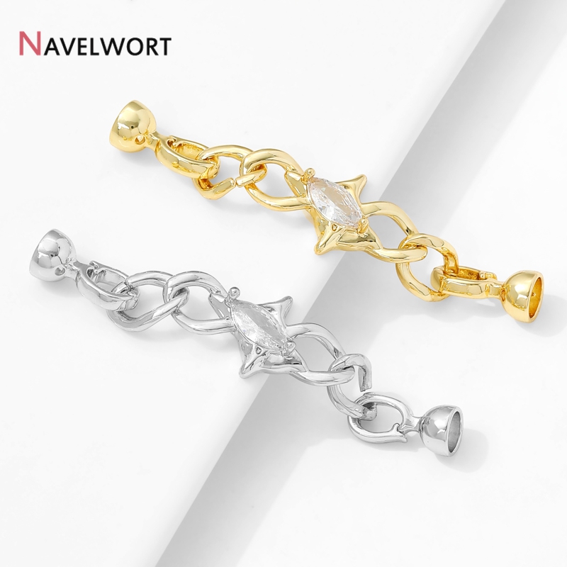 14K Gold Plated Brass Zircon C - огляд і ціна Jewelry Making Chain