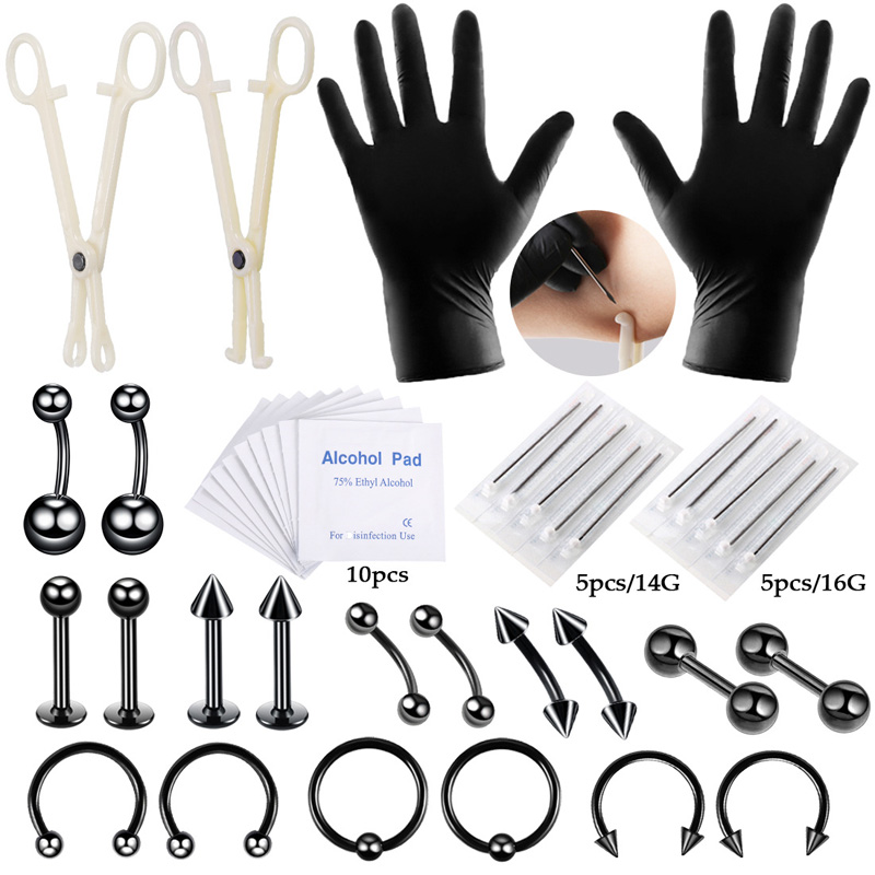 42pcs/set Body Piercing Tool K - огляд і ціна Jewelry Making Pliers Set