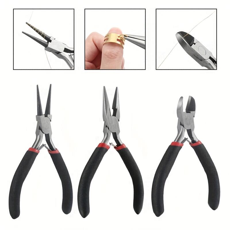 1pcs/set DIY Hand Tool Pliers  - огляд і ціна Jewelry Making Pliers Set