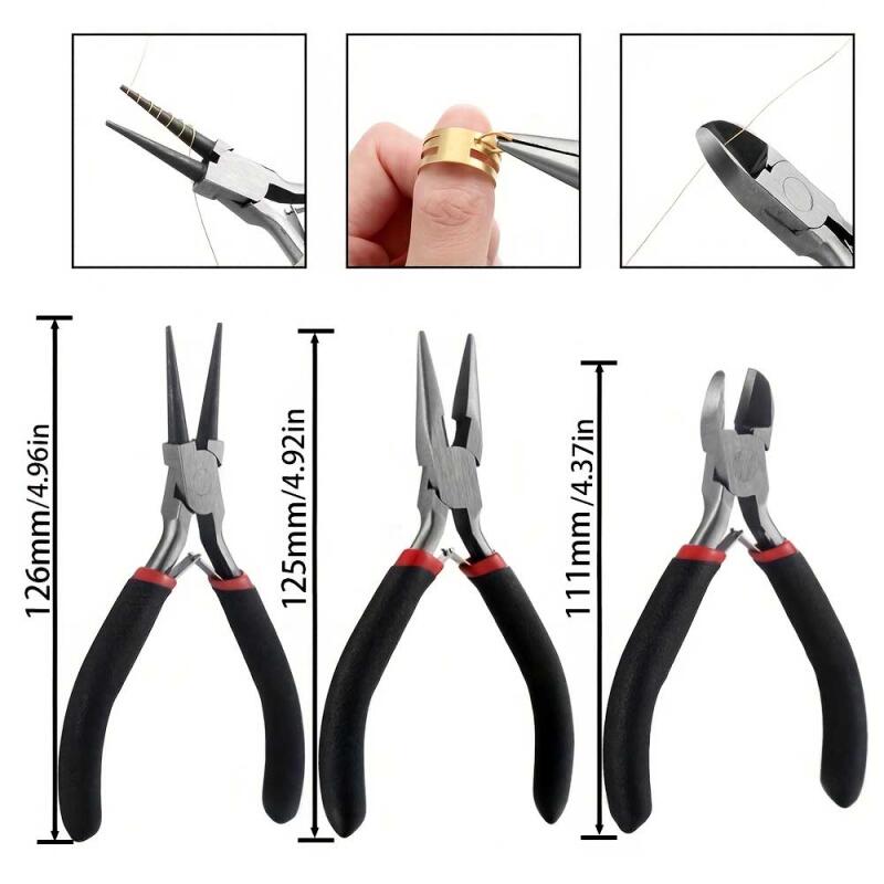 1pcs/set DIY Hand Tool Pliers  - огляд і ціна Jewelry Making Pliers Set