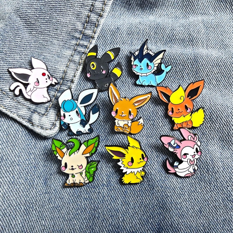 Hot 9 Pcs Anime Elf Brooch Set - огляд і ціна Jewelry Making Kits