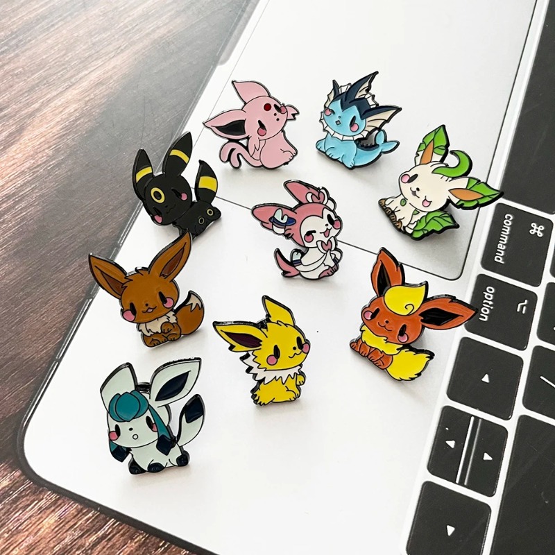 Hot 9 Pcs Anime Elf Brooch Set - огляд і ціна Jewelry Making Kits