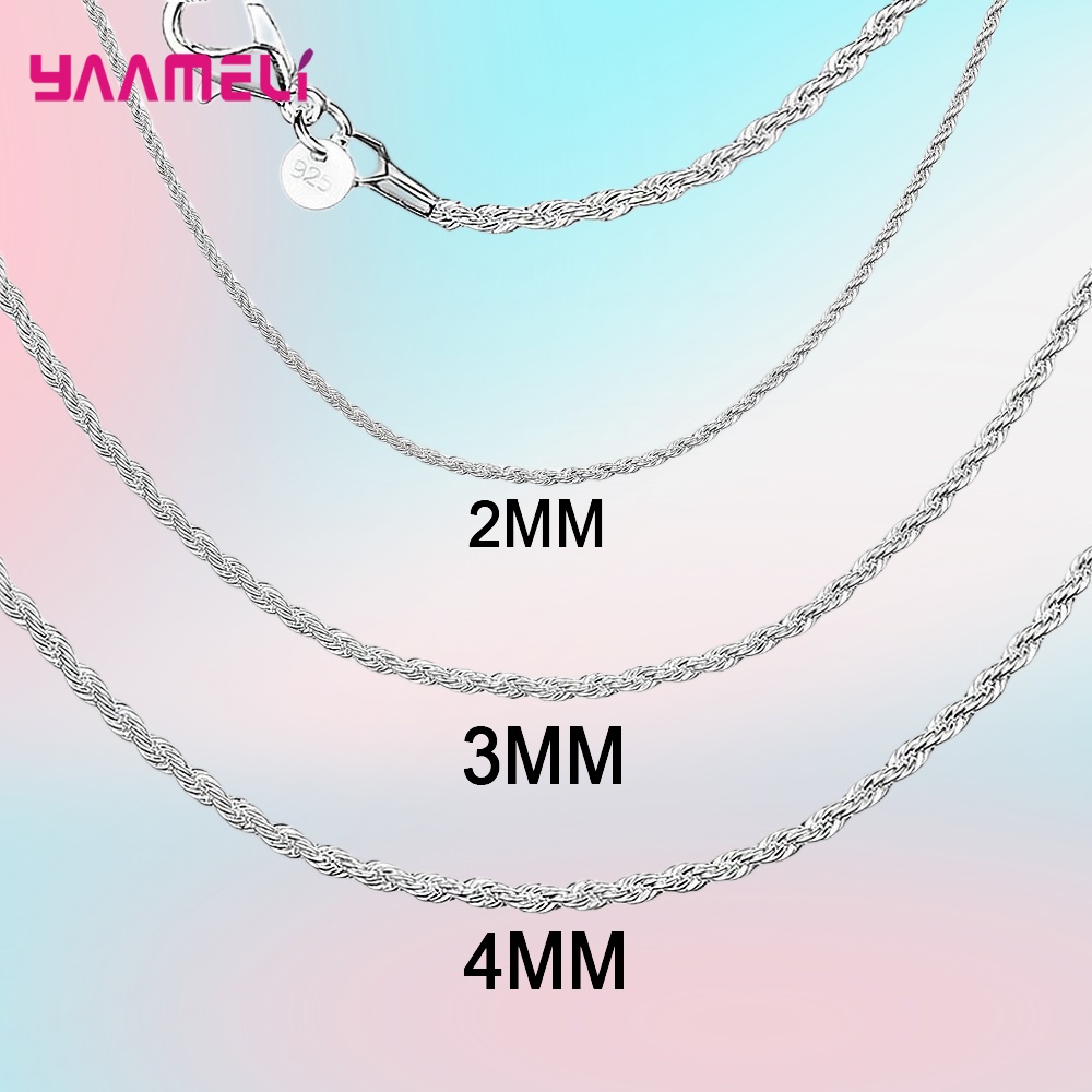 Top Sale Real Pure 925 Sterlin - огляд і ціна Lobster Clasp Silver