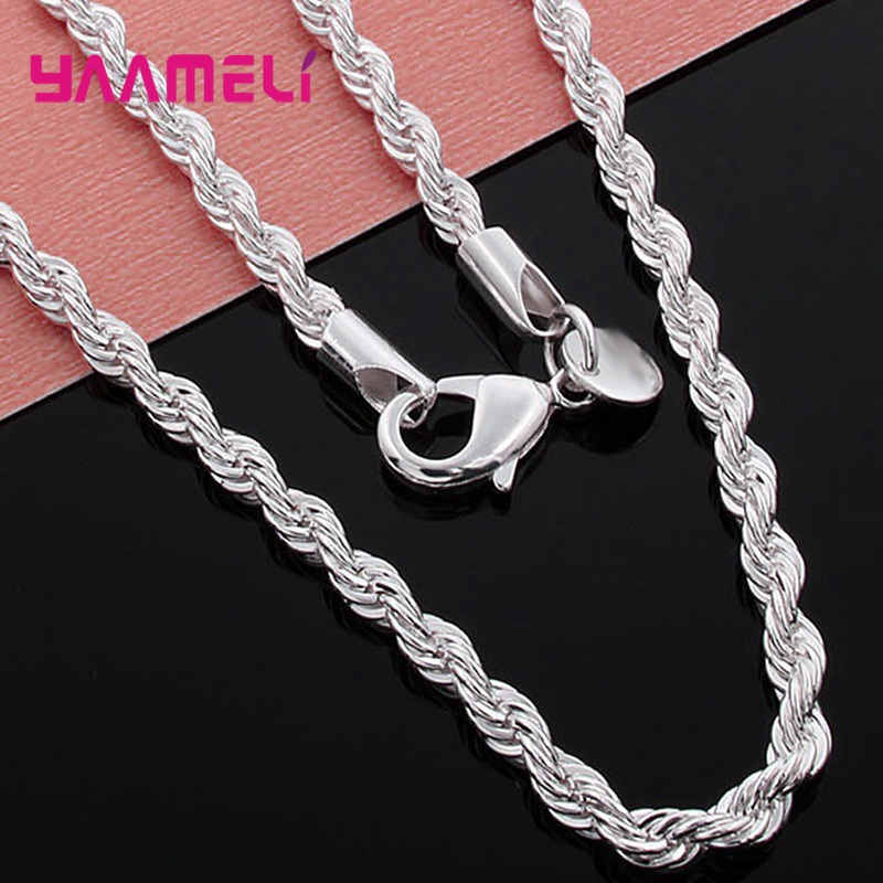 Top Sale Real Pure 925 Sterlin - огляд і ціна Lobster Clasp Silver