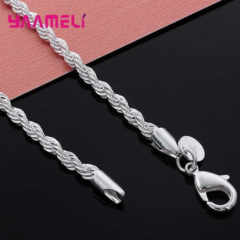 Top Sale Real Pure 925 Sterlin - огляд і ціна Lobster Clasp Silver
