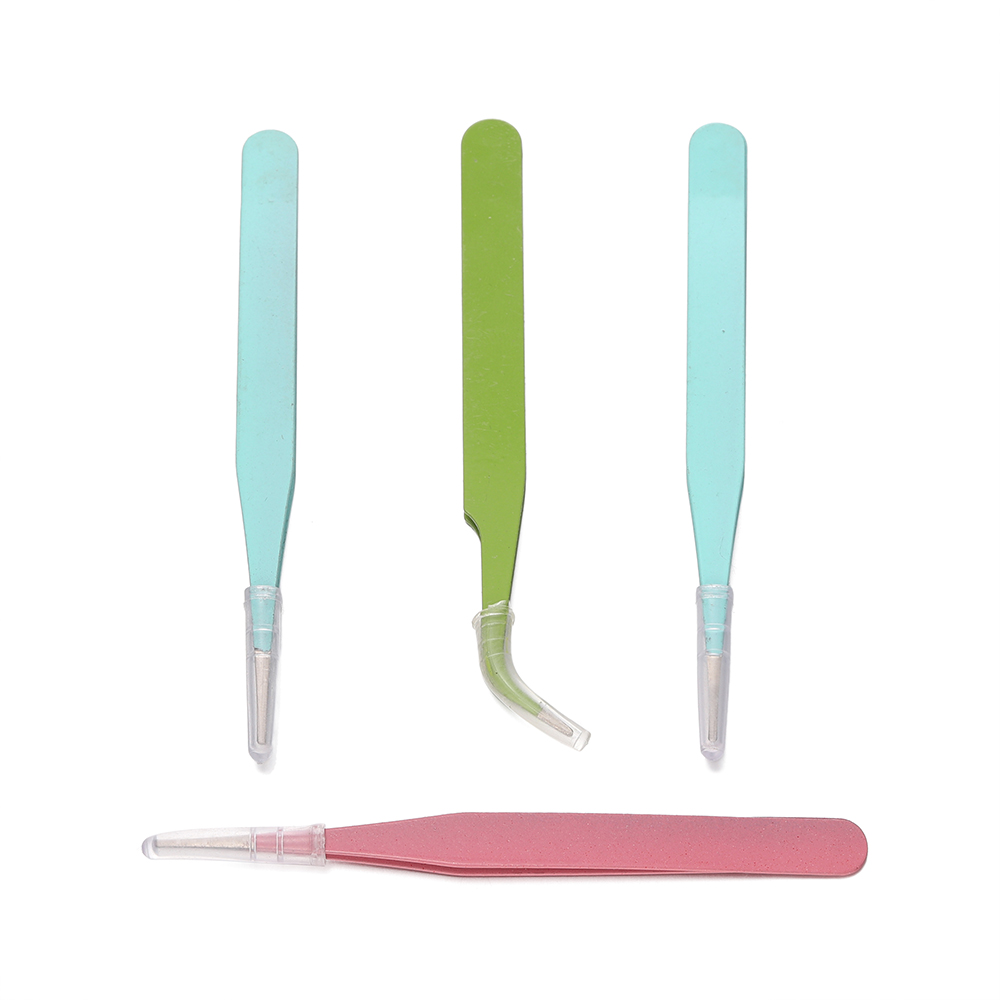 1pcs Colorful Tweezers Repair  - огляд і ціна Jewelry Making Education
