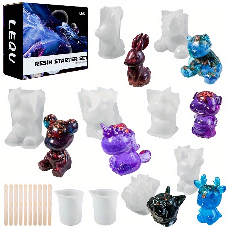 19pcs Resin-Made Mold Set, Sui - огляд і ціна Jewelry Making Mold