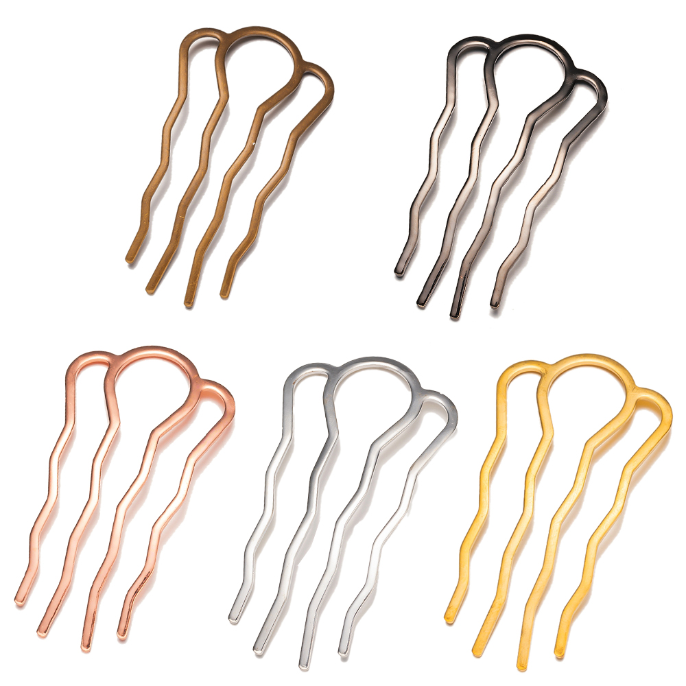 5pcs U-Shape Hair Fork Clip St - огляд і ціна Jewelry Making Education
