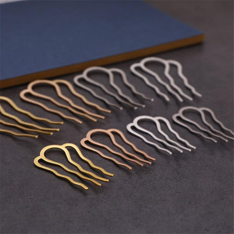 5pcs U-Shape Hair Fork Clip St - огляд і ціна Jewelry Making Education