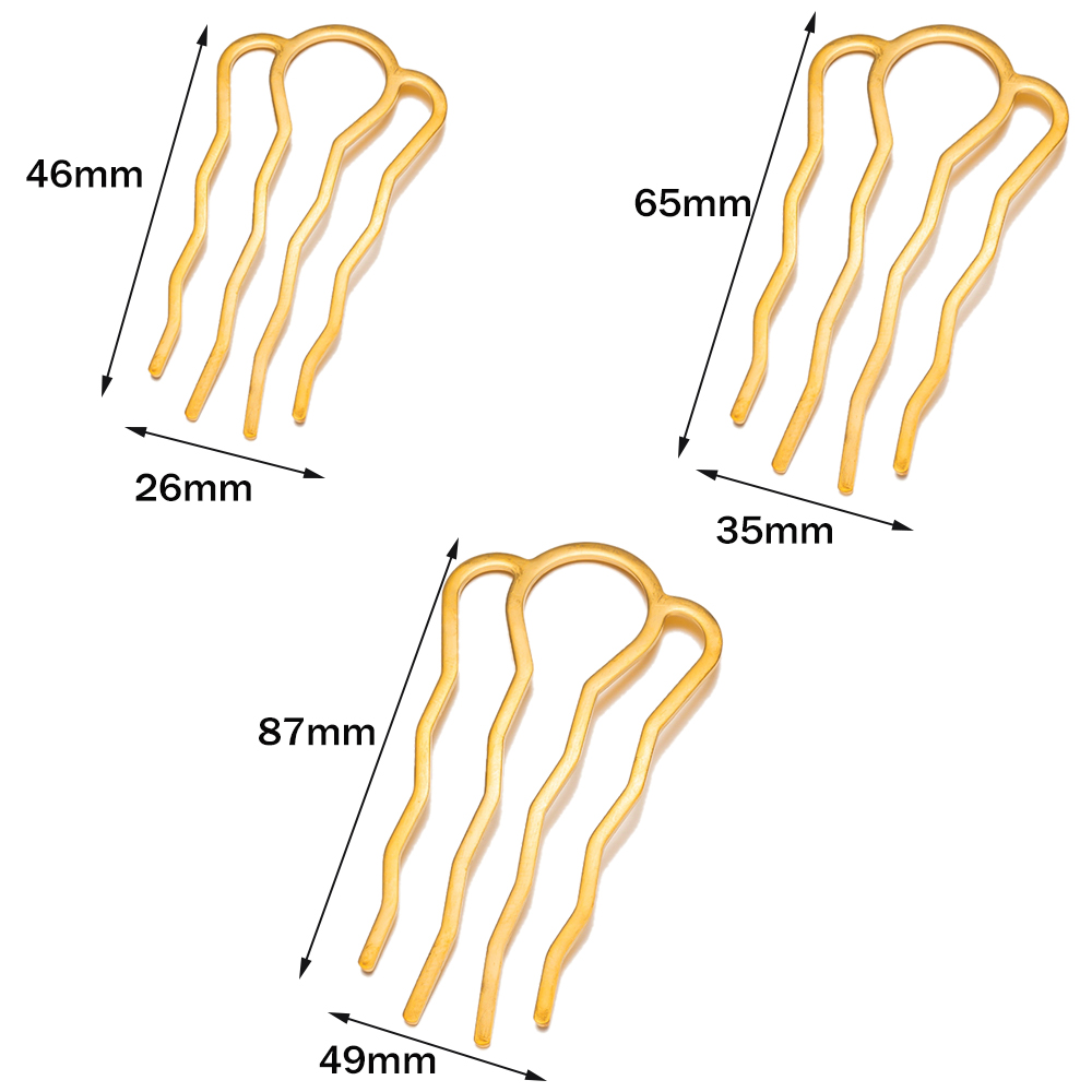 5pcs U-Shape Hair Fork Clip St - огляд і ціна Jewelry Making Education