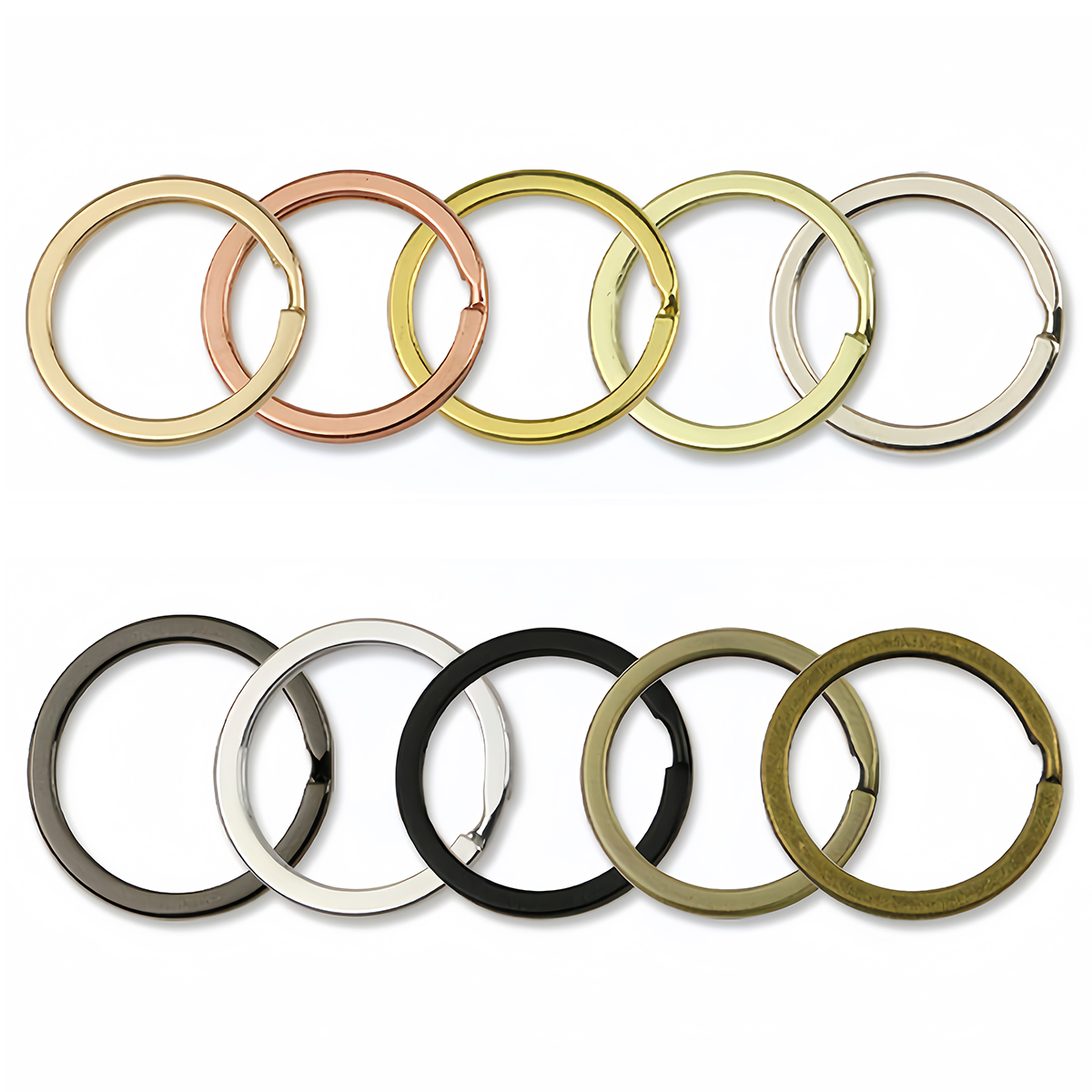 5/10pcs Metal Alloy Key Rings  - огляд і ціна Jewelry Making Chain
