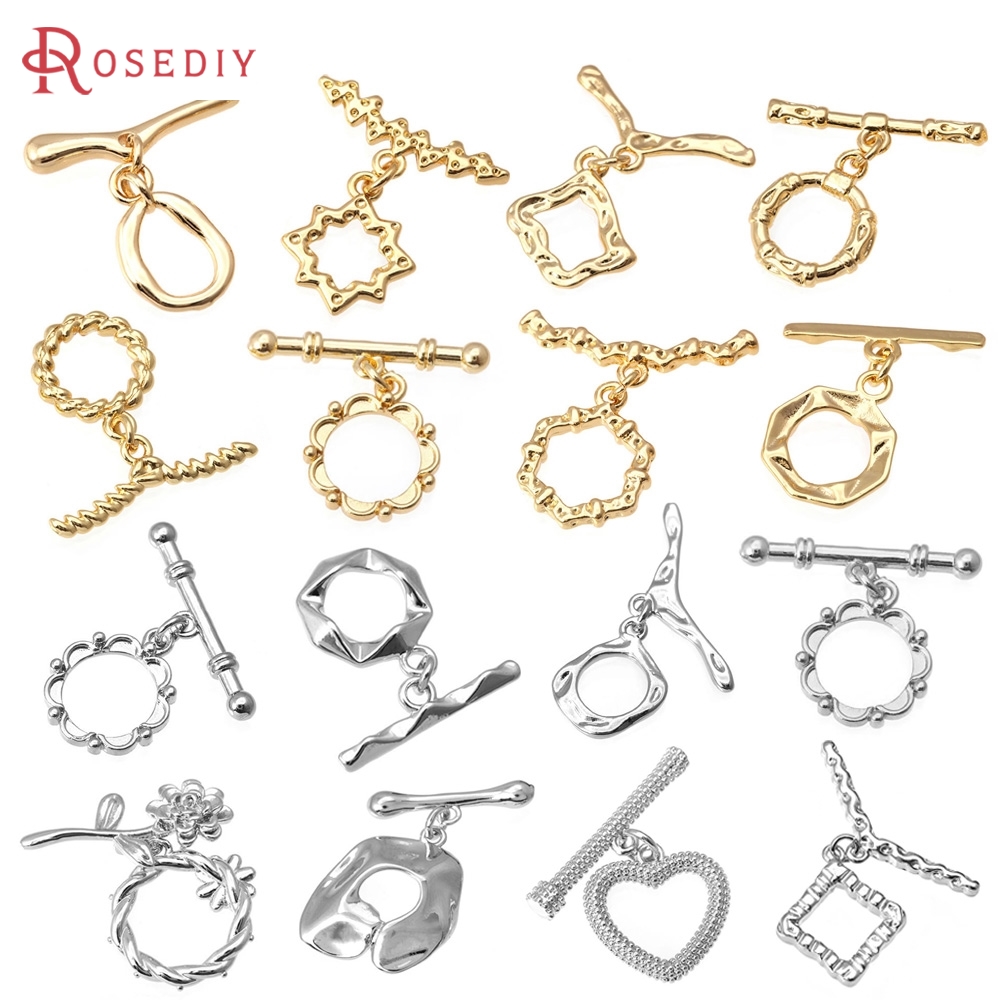 6 Sets 18K Gold Color Brass Ro - огляд і ціна Jewelry Making Kits