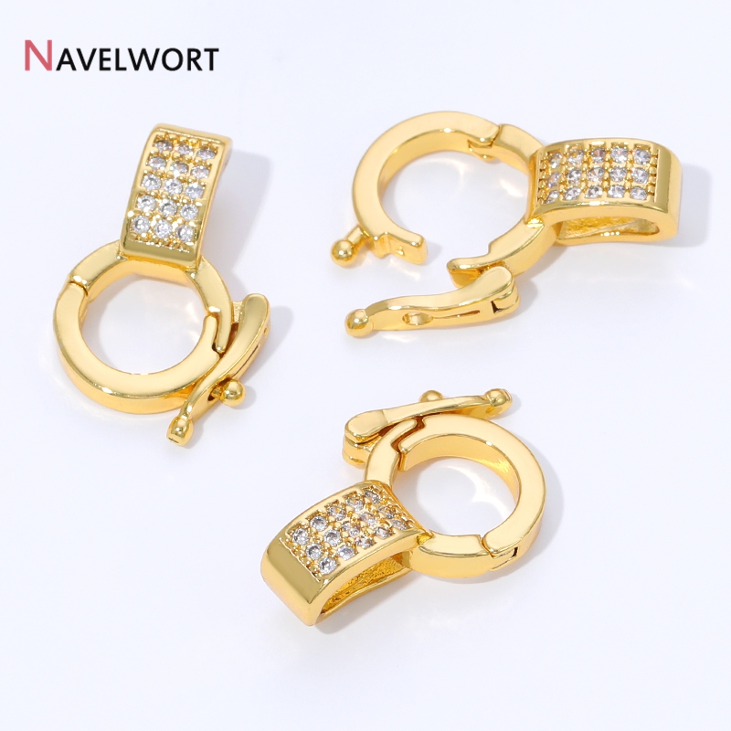 18K Gold Plated Brass Inlaid Z - огляд і ціна Jewelry Making Gold