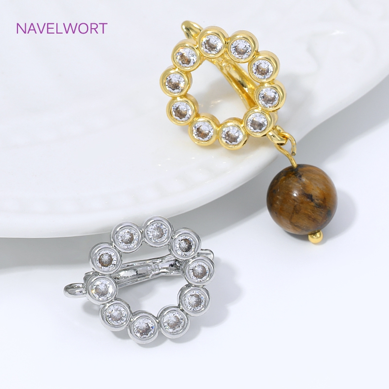 18K Gold Plated Fan Shape Flow - огляд і ціна Jewelry Making Gold