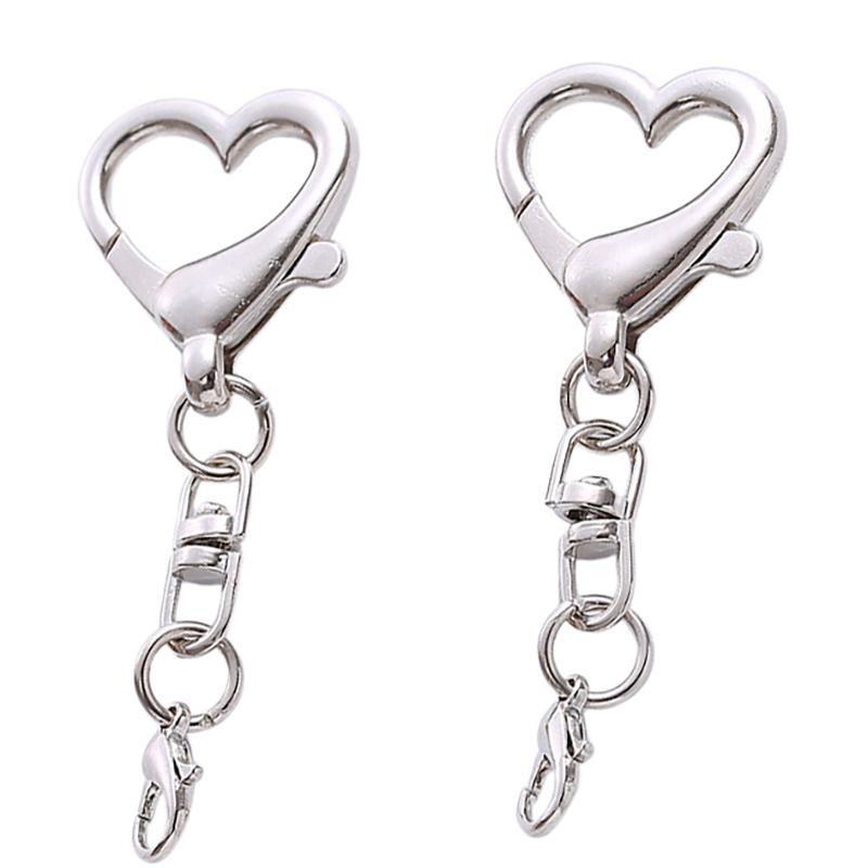 10/20/50Pieces Unique Alloy He - огляд і ціна Lobster Clasp Silver