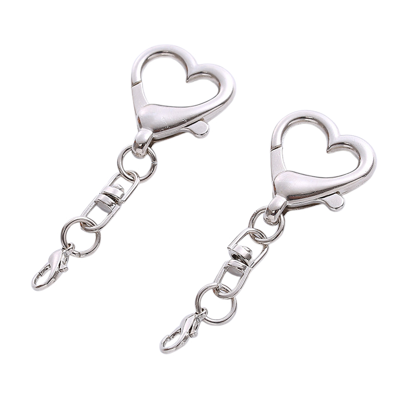 10/20/50Pieces Unique Alloy He - огляд і ціна Lobster Clasp Silver